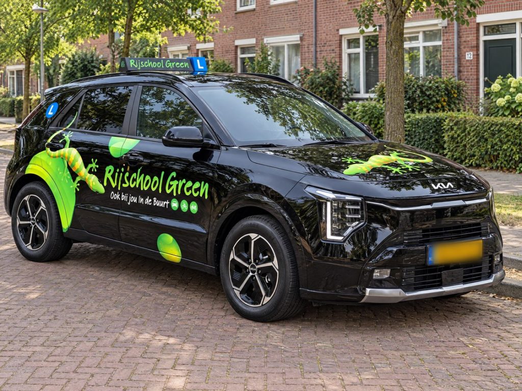 Kia Niro lesauto automaat van Rijschool Green