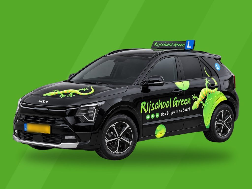 Kia Niro lesauto automaat van Rijschool Green
